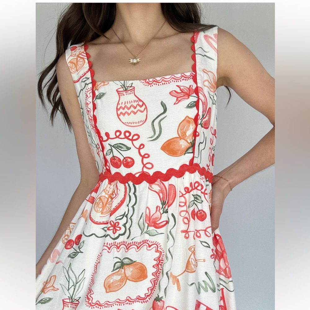 Cherry on Top Midi Dress - Picture 3 of 10